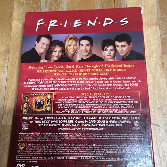 Friends season 2 dvd box set - Picture 2 of 4